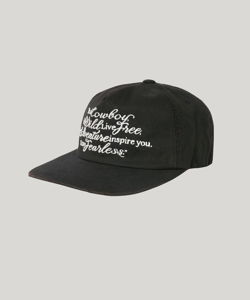RUSTICCLUB Cowboy Message Cap_Black