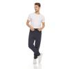 Mens Fleece - Zipper Athletic Running Gym Workout Solid Color Casual Trousers
