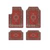 Bohemian Car Floor Mats Non Slip Soft Washable Universal Auto Foot Pads Vintage Interior Rugs