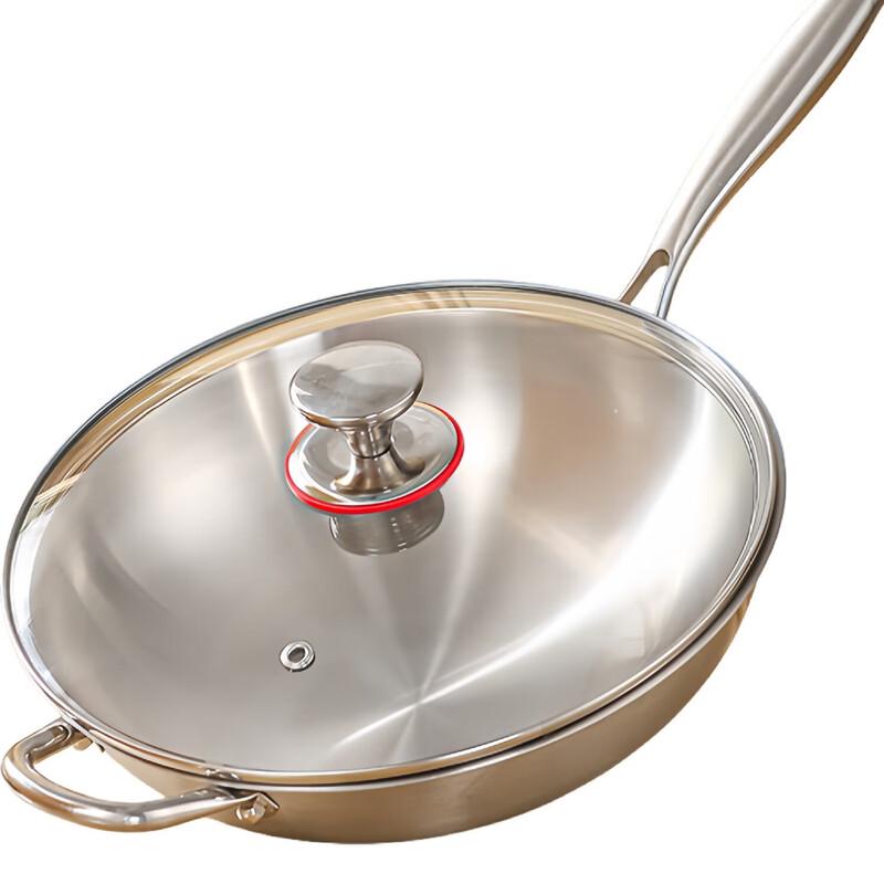 Wutuo 304 Stainless Steel Non-stick Wok
