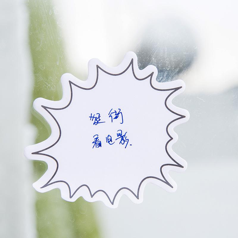 Kawaii Stationery Memo Pads Cute Dialog Box Paper Sticker Sticky Note Page Marker Planner For Kids School Supplies