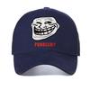 TROLLFACE MEME RAGE COMIC LUSTIG TROLL WITZ INTERNET Baseballkappe Herren Damen Freizeit Snapback Hut Verstellbar Netz Trucker Hüte