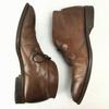 BLACKRAPID Made in Italy Vollleder Chukka Boots Braun Größe 8 26,5 Herren(GEBRAUCHT)