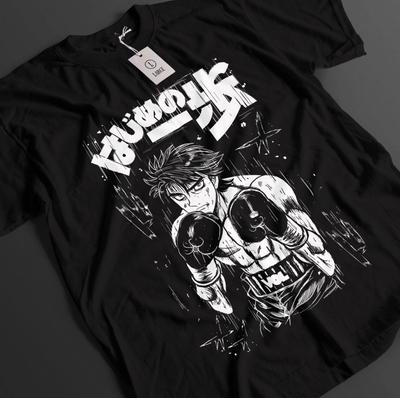 Hajime No Ippo Shirt Volg Tshirt Miyata Top Kimura Fighting Anime Tee