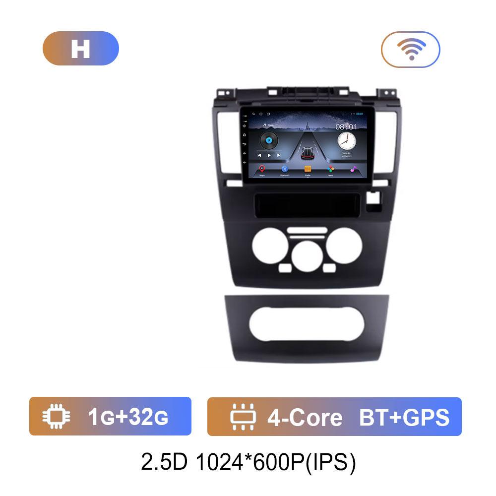 

для Nissan Tiida C11 2004 - 2013 Автомобильный радиоприемник, мультимедийный проигрыватель, Android 14, BT, 4G, DSP, стерео, WiFi, QLED, сенсорный экран, автоинструменты