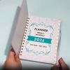 PU Leather Cover 2026 Weekly Monthly Planner A5 Daily Planner Notepad Daily Notebook  Work