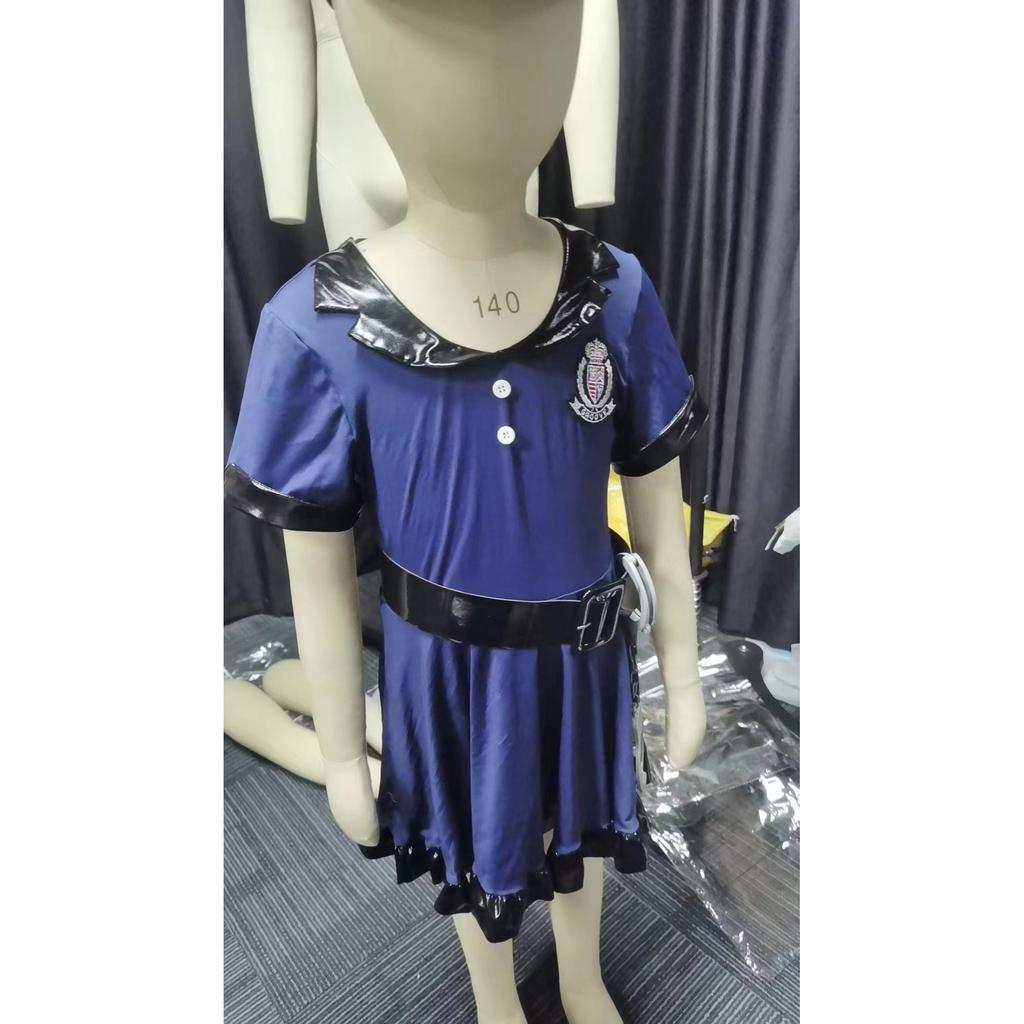 Costumi per la Festa dei Bambini, uniformi da poliziotta per esibizioni sul palco, abbigliamento per bambini cosP poliziotto, uniformi per esibizioni per bambine dell'asilo