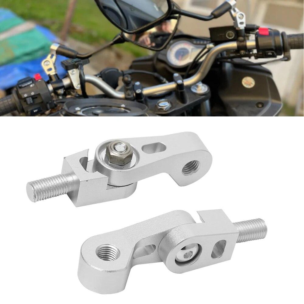 

Мотоцикл Siver M10x1,25 складное зеркало заднего вида для Harley Honda Indian Kawasaki Suzuki Victory Universal