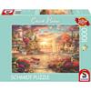 Puzzle 1000 pièces : Matin calme sur le lac