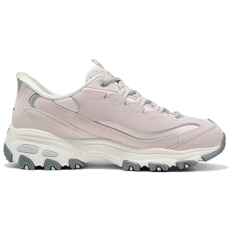 Skechers Dlites Women Light Pink Low Top Dad Shoes 150721-LAV