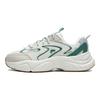 Fila Fusion Conch Dx Comfortable Versatile Shock Absorbing Durable Low Top Casual Shoes Women Sneaker White Green T12W311111AWV