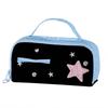 Mit Griff Federmäppchen Sternen-Design Schreibwarentasche Kawaii Federmäppchen Schüler