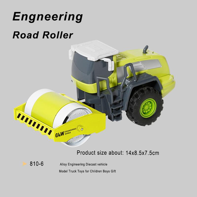 1:55 8 Stile Hellgrün Druckguss Simulation Ingenieurfahrzeug Bagger Bulldozer Muldenkipper Kran Legierung Spielzeug für Kinder Jungen