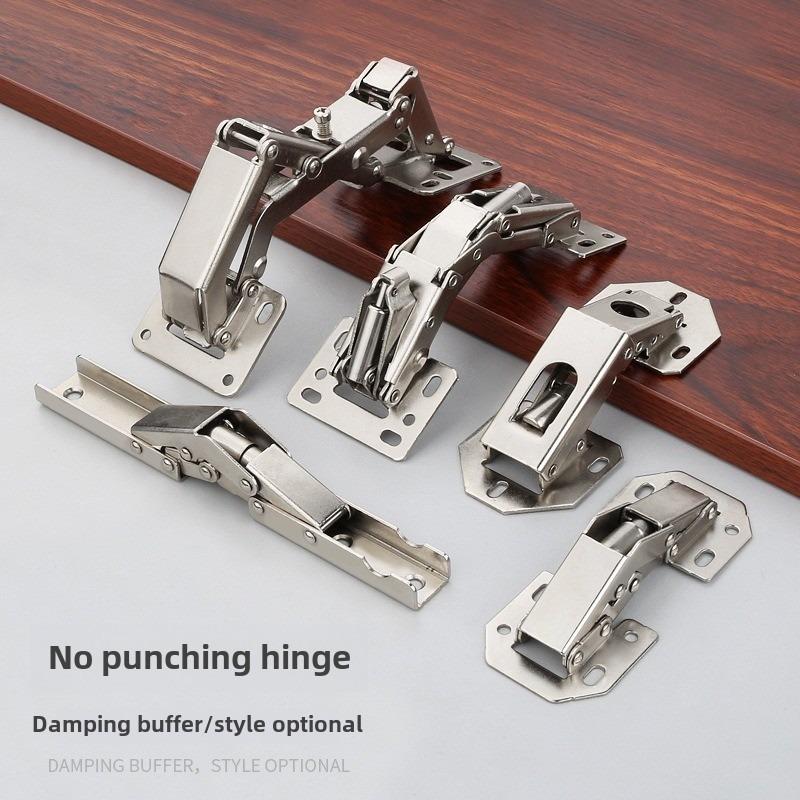 NORMAL Cabinet Hinge 90/150/170 Degree No-Drilling Hole Cupboard Door Hydraulic Hinges Soft Close With Screws Furniture Hardware