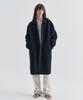 EZIO Cashmere Blend Handmade Mac Coat_Navy