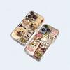 The Hamburger Cat One Day Couple Phone Case Is Suitable for Apple 16promax Space 15iPhone14