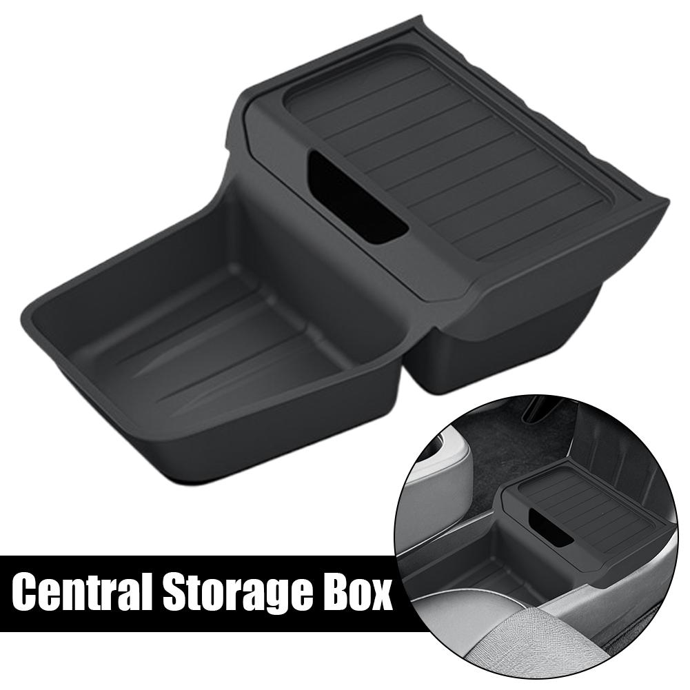 For Tesla For Model Y Juniper Standard RWD 2026 2026 Under Central Control Storage Box Console Organizer Tray Interior Accessory