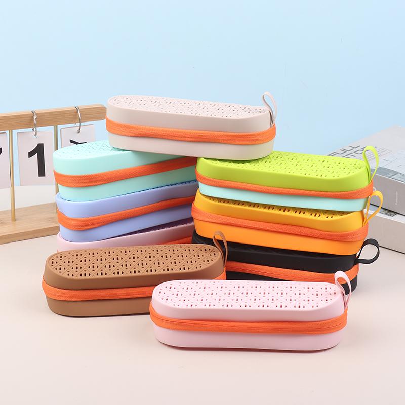 Silicone Swimming Glasses Organizer Protector Soft Glasses Case Swimming Gear Breathable Glasses Protector Student Products