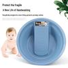 Extra Large Thickened Plastic Wash Basin with Washboard - Ideal for Dorms, Baby Care, and Home Use