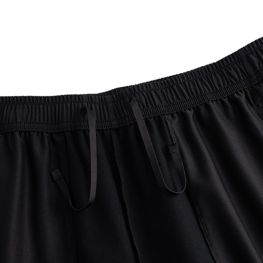 Anta Racing Running Series Woven Sports Long Pants Men bottoms Basic-Black 152615501-1