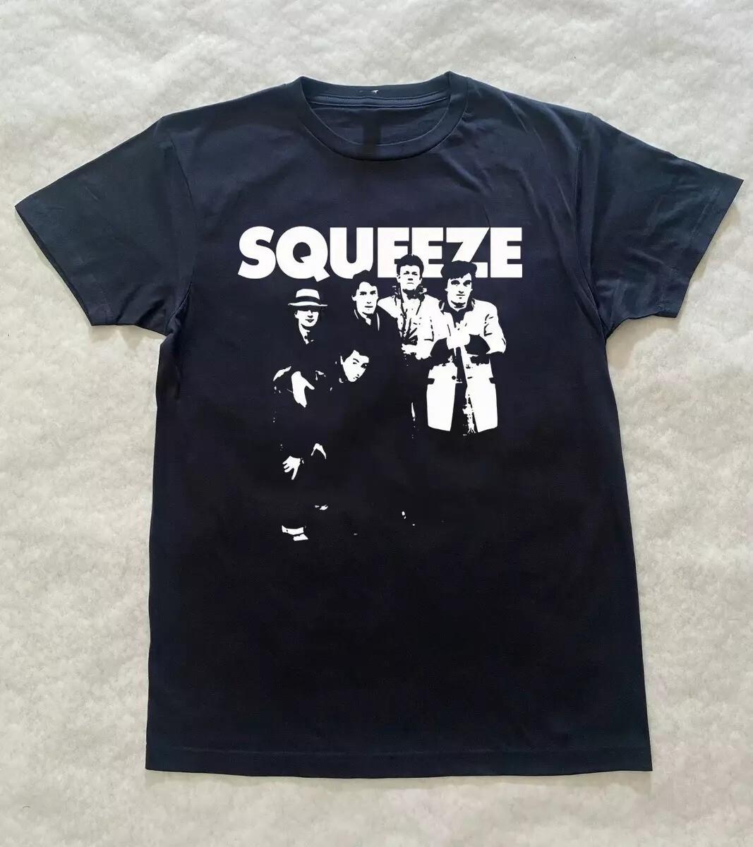 NEW Squeeze Member Band Collection Black All Size unisex T-Shirt BL945 XL
