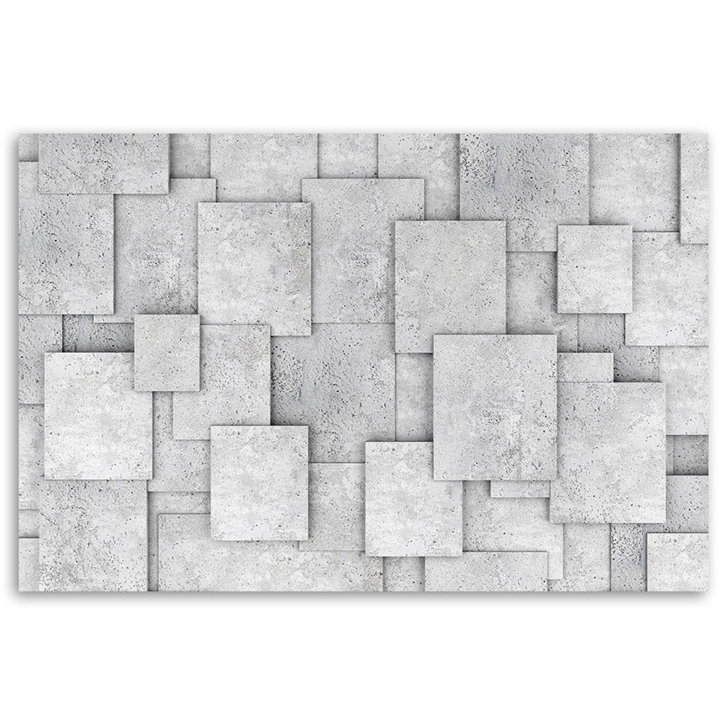 Canvas Print Geometric Concrete Abstraction