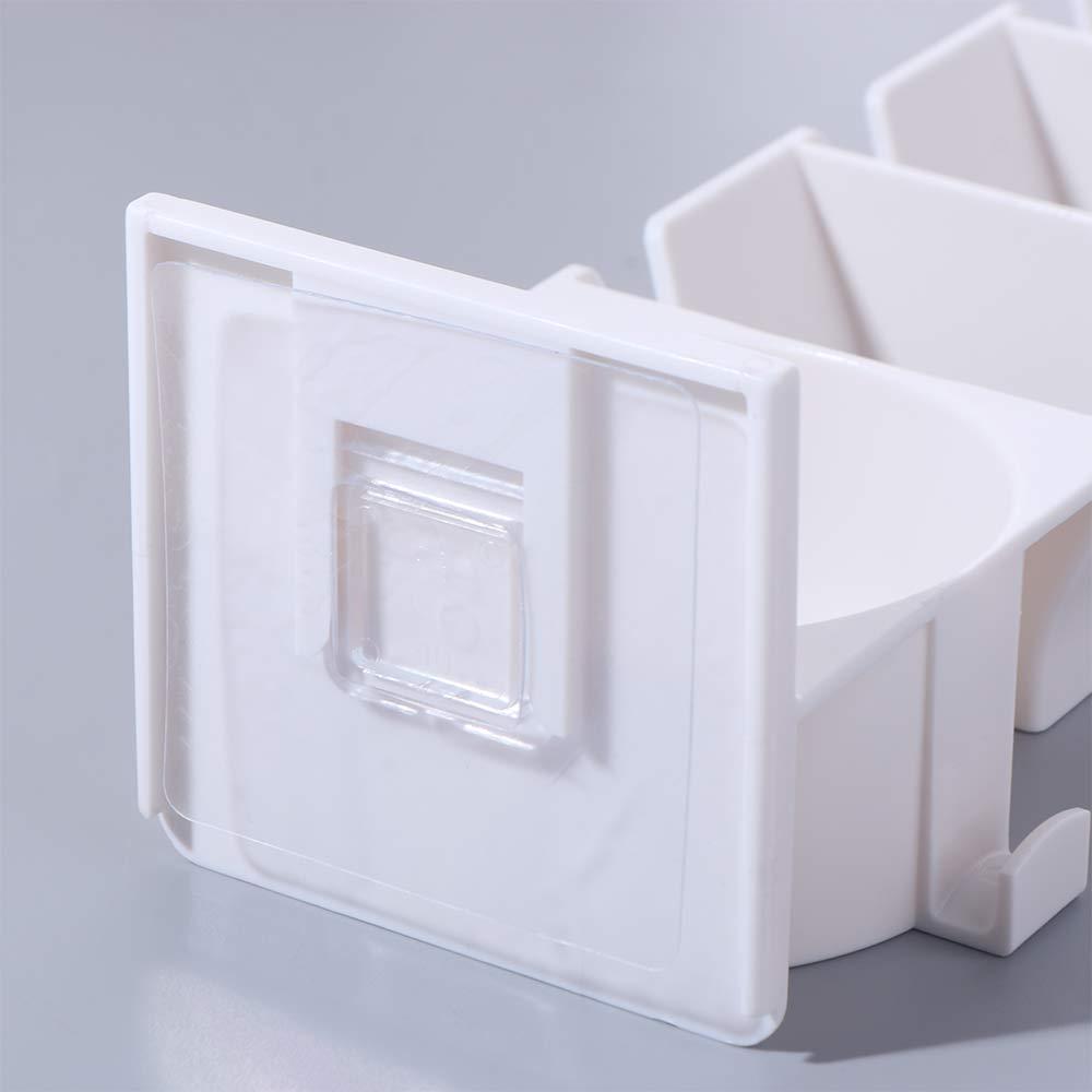 Punch Free Badminton Racket Holder 3-Slots Ball Storage Rack Tennis Racket Hanger  School