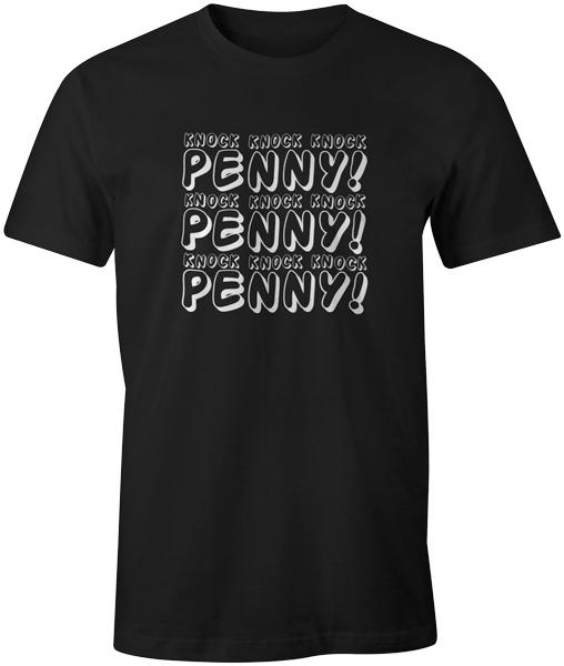 

Knock Knock Knock Penny The Big Bang Theory Funny Joke Geek Sheldon T-Shirt M