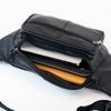 Raffinato Small Shoulder Large Capacity Crossbody or Waist Bag for Popular Black Sheepskin Perfect for Day Men's Bag, Bag, One-Shoulder Bag,
