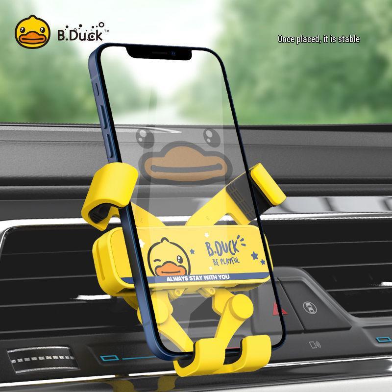 Hello Kitty Gravity Induction Car Phone Holder - Cute, Stable, Anti-shake, Rotating Air Vent Mount