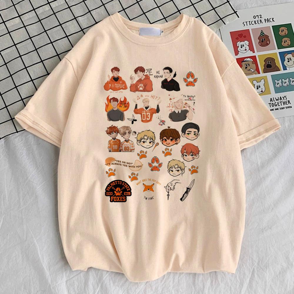 All for the Games Palmetto State Foxes female anime Y2k Classic Pop Culture Colorful Classic Comfortable Pastel streetwear S