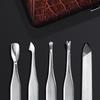 Stone 11-Piece Crocodile Pattern Manicure Set