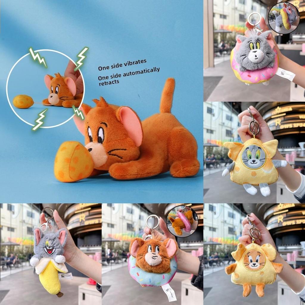 Tom Jerry And Cartoon Style Plush Keychain Pendant For Bag Ornament And Gift