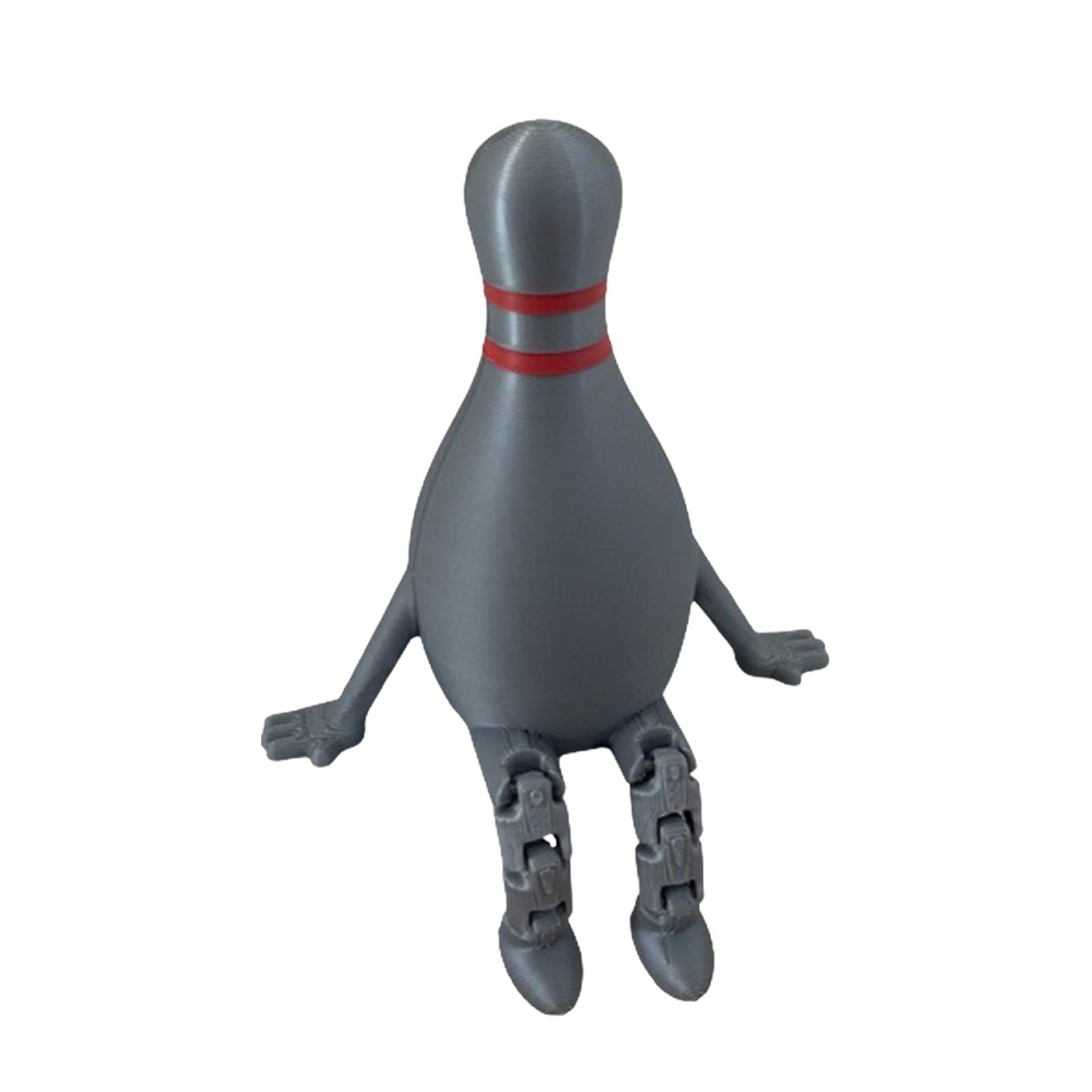 

3D-печатные украшения в виде шаров для боулинга, подвижная игрушка в виде шара для боулинга 3D-печатные украшения One Size