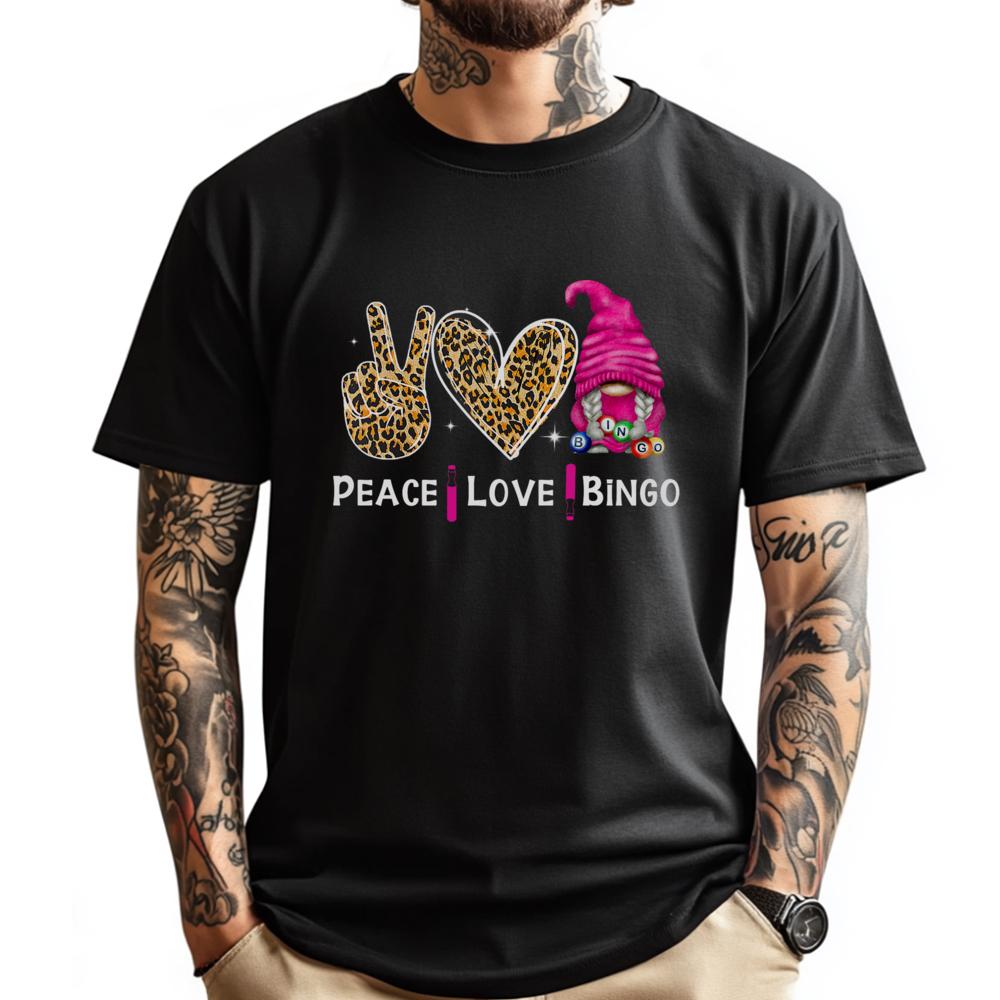PEACE LOVE Fall Clothes Aesthetic T Shirts Slogan Clothing Men T Shirts
