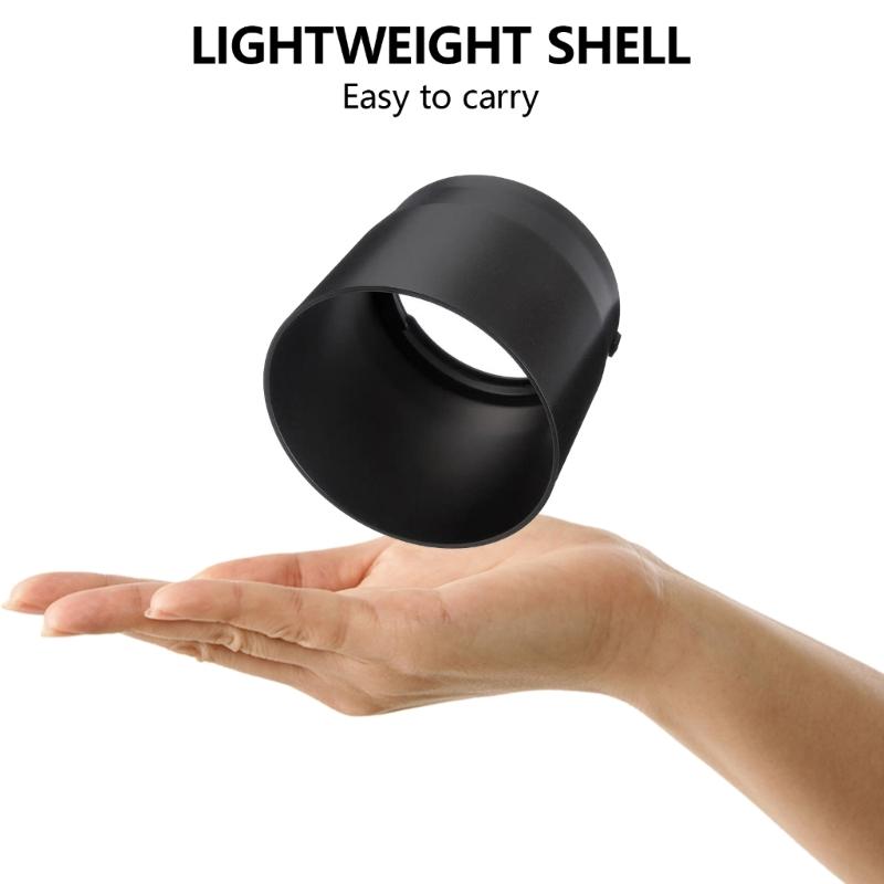 Camera Lens Sunshades for Enhances Photo Quality, for RF100-400mm F5.6-8&EF70-300mm f/4-5.6 Lens Models AntiGlare