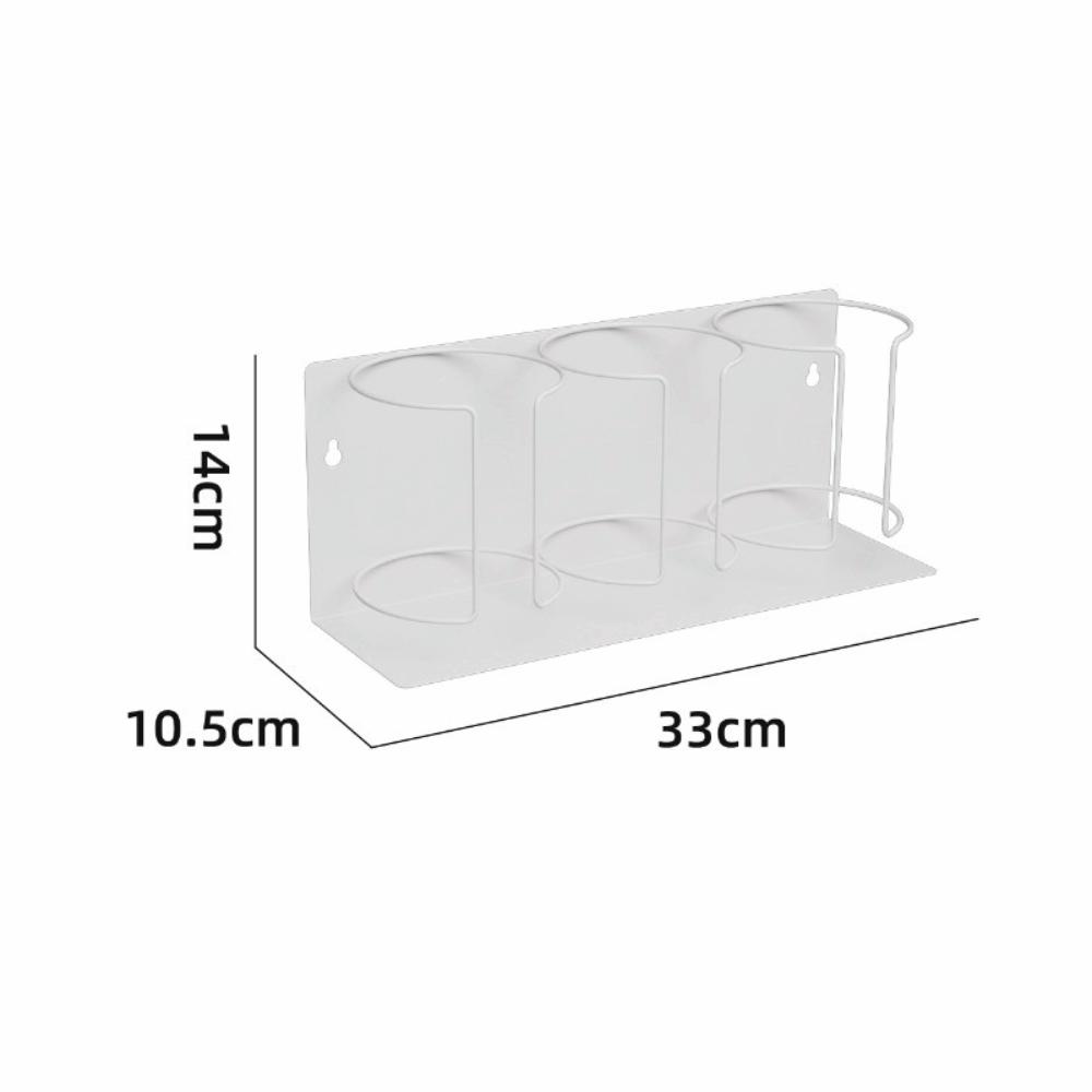 

Магнитный держатель для стаканов с 3/4 слотами, держатель для хранения на холодильник, органайзер для чашек для стаканов Stanley White-3 Slots