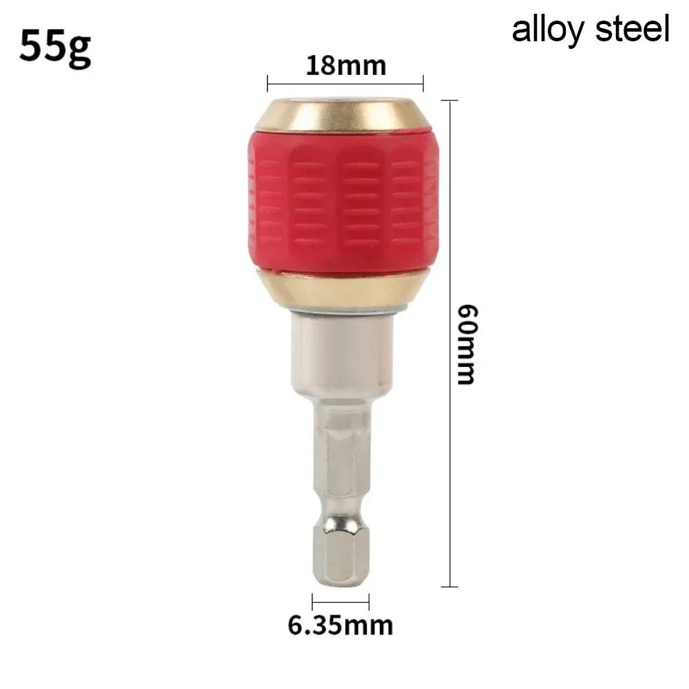 14 Inch Keyless Drill Bit Chuck Adapter Converter with Hex Shank Featuring Non Slip Grip for Precision and Ease of Use