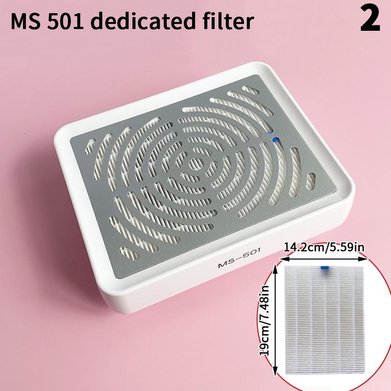 Nultiple Models Nail Vacuum Cleaner Specialized Filter Nail Dust Storage Filter Element Manicure Screen Plate Brushless