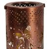 Luce Solare da Giardino a Proiezione Impermeabile IP65 Ombra di Farfalla Luce Solare Lanterna Farfalla Metallica Decorazione da Giardino Esterna