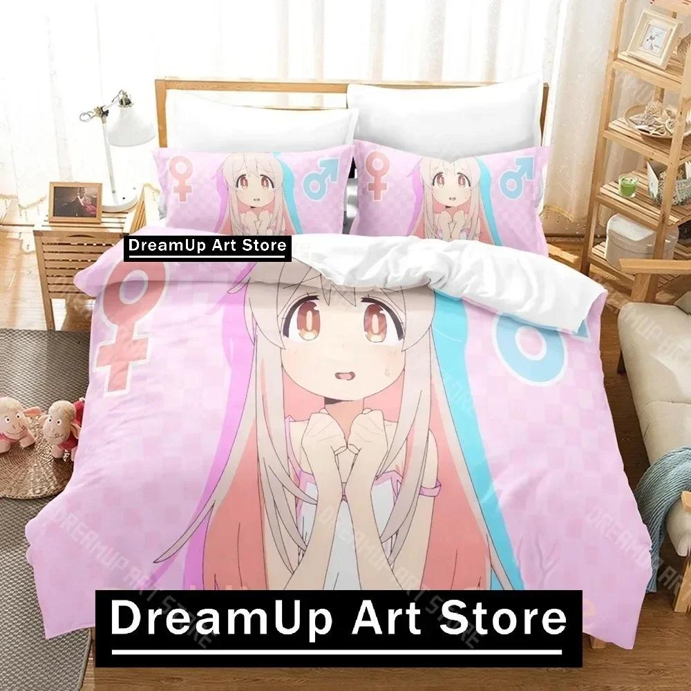 3D Print Onimai I'm Now Your Sister! Bedding Set Single Twin Full Queen King Size Bed Set Adult Kid Bedroom Duvetcover Sets