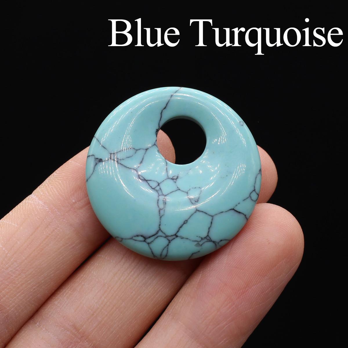 

1 шт. Бусины из натурального камня с наклонным отверстием, геометрический стиль, ручная работа, круглые бусины из хрусталя и агата для изготовления ювелирных изделий, аксессуаров для ожерелий своими руками, 30 мм 1Pc-30mm