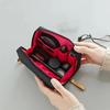 Vrouwen Cosmetische Tas Effen Kleur Koreaans Waterdicht Make-up Organizer Etui Luxe Tas Mini Mond Rode Envelop Reizen Opbergtas Stijl Buidel Toilettas