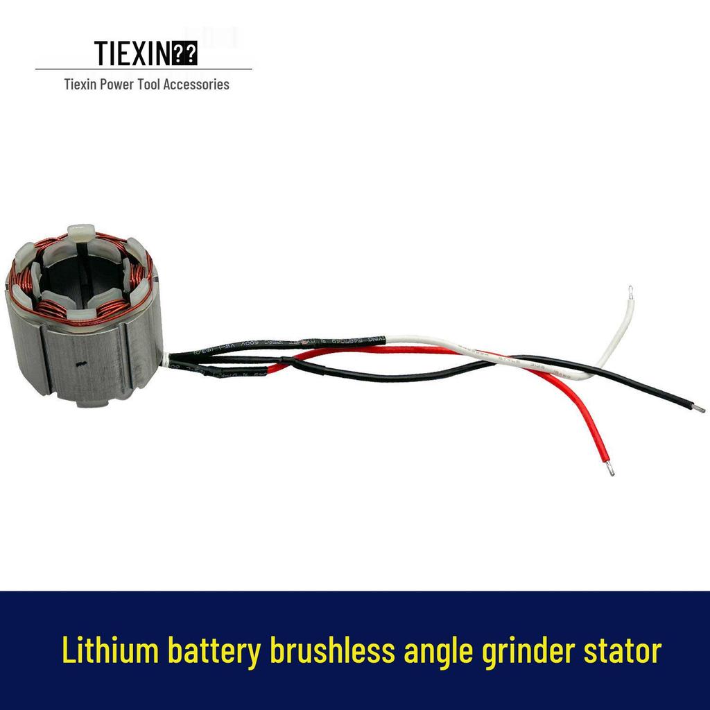 Brushless Lithium Battery Angle Grinder Motor and Charger Set