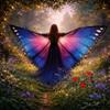 Halloween Butterfly Peacock Shawl Moth Butterfly Cosplay Costumes Beautiful Butterfly Cape  Banquet