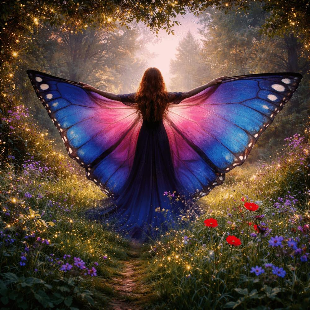 Halloween Butterfly Peacock Shawl Moth Butterfly Cosplay Costumes Beautiful Butterfly Cape  Banquet