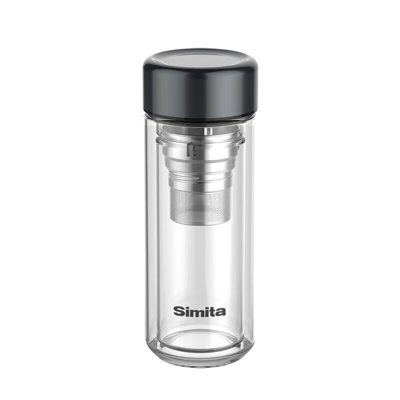 Simita Fengge Double-Layer Glass Tea Infuser Bottle