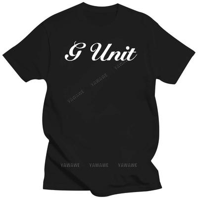 Nuovo arrivato manica corta marca uomo cotone top 50 Cent G-unit Gorilla Unit Maglietta stampa magliette uomo stile casual t-shirt