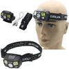 USB Rechargeable Waterproof Tactical Helmet Light - Induction Fishing & Rescue Headlamp