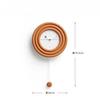 Nordic Light Luxury Personality Circle Clock Living Room Household Fashion Modern Wall Clock Creative Minimalist Decorative Wall